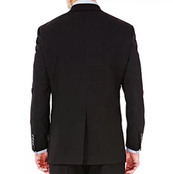 J.M. Haggar Black Classic Fit 48 Long Single Breast Premium Stretch Suit Jacket - Picture 2 of 15
